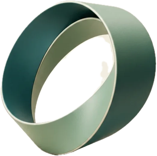 3D render of a knotted thread representing Sentus Thread, the omnichannel operating record
