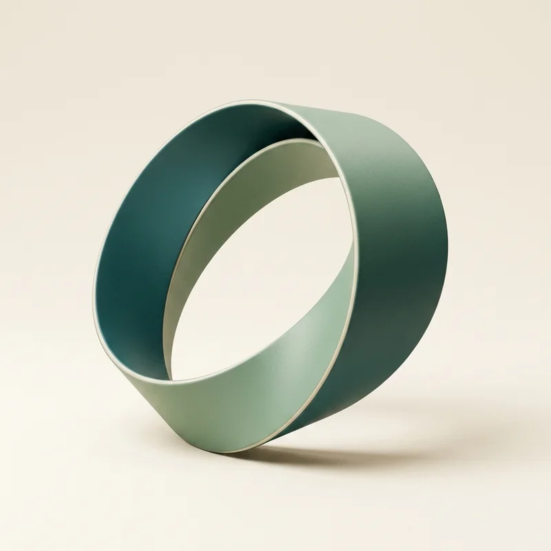 3D render of a knotted thread representing Sentus Thread, the omnichannel operating record